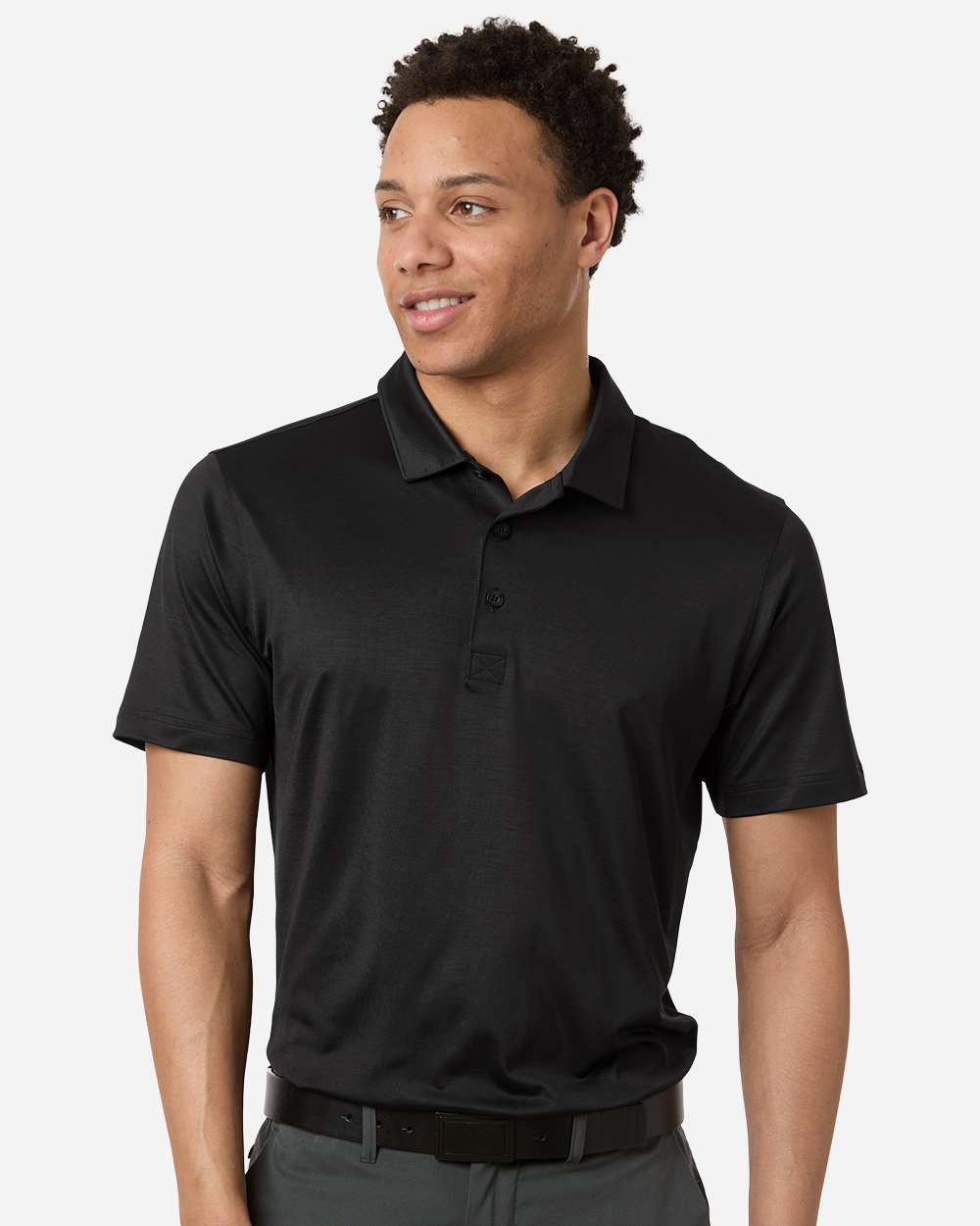 Puma Icon Heather Polo in Black
