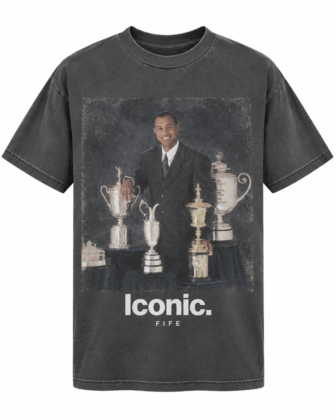 Iconic FIFE black T-shirt