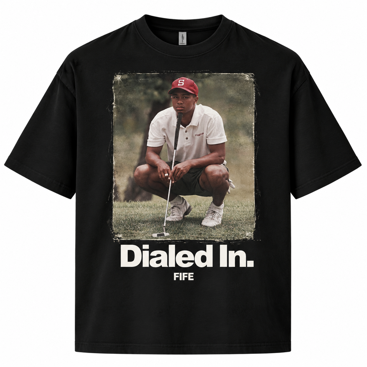 Dialed In FIFE black T-shirt