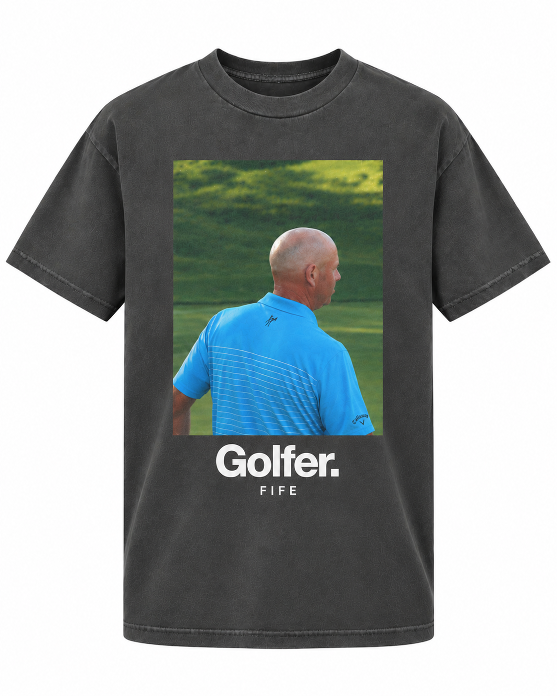 Golfer FIFE black T-shirt